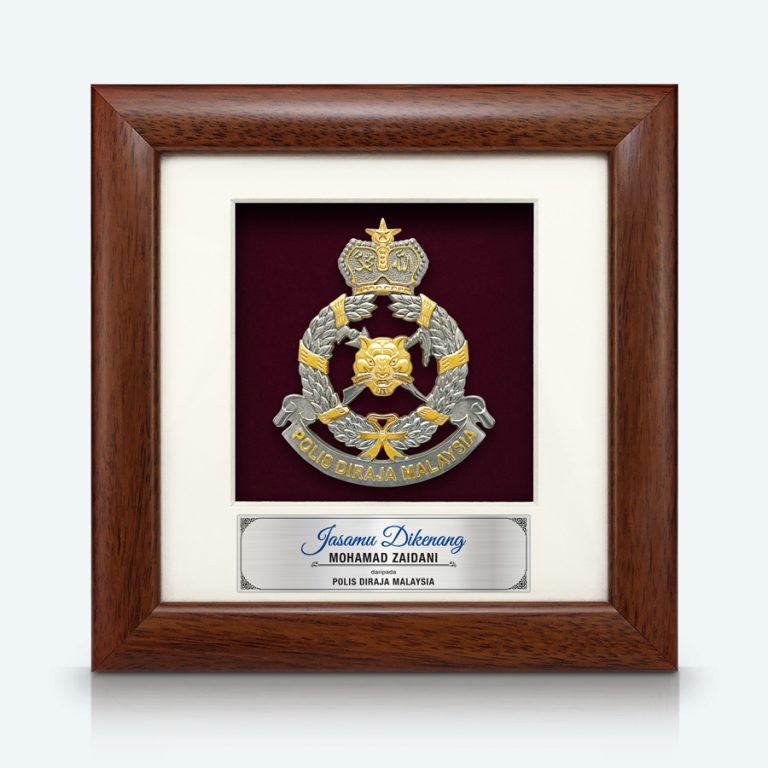1009.PolisDirajaMalaysia_1_JasamuDikenang_PDRM_KKM_KementerianKesihatanMalaysia_SouvenirPlaque_Cenderahati_SelamatBersara_KerajaanMalaysia_Plakat_Cenderamata_Certificate