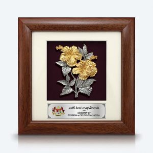Dua Bunga Raya (Hibiscus 2 Flowers)