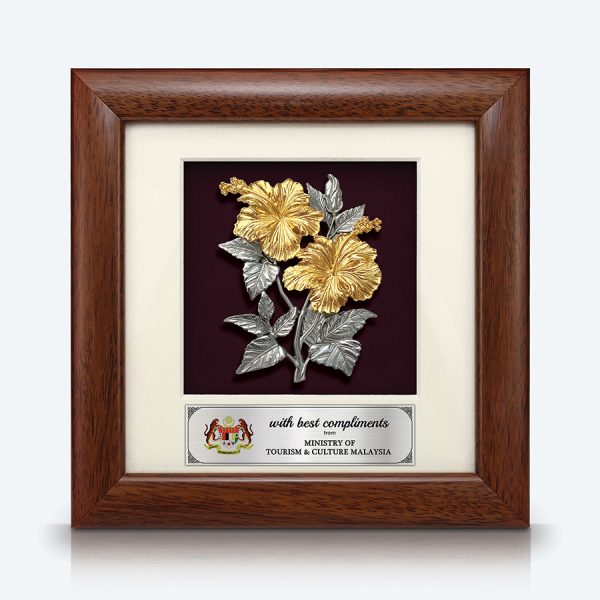 Dua Bunga Raya (Hibiscus 2 Flowers)