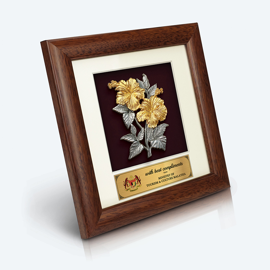 Dua Bunga Raya (Hibiscus 2 Flowers) - Image 3