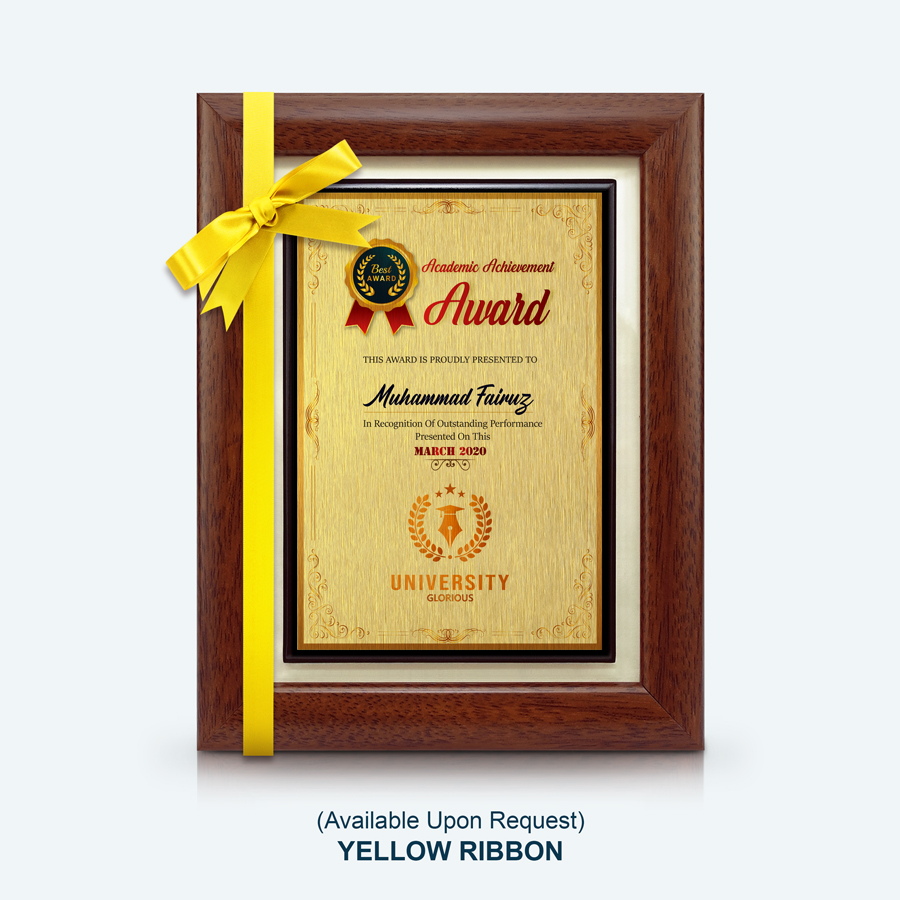 6.5" X 8.5" Achievement Awards - Image 2