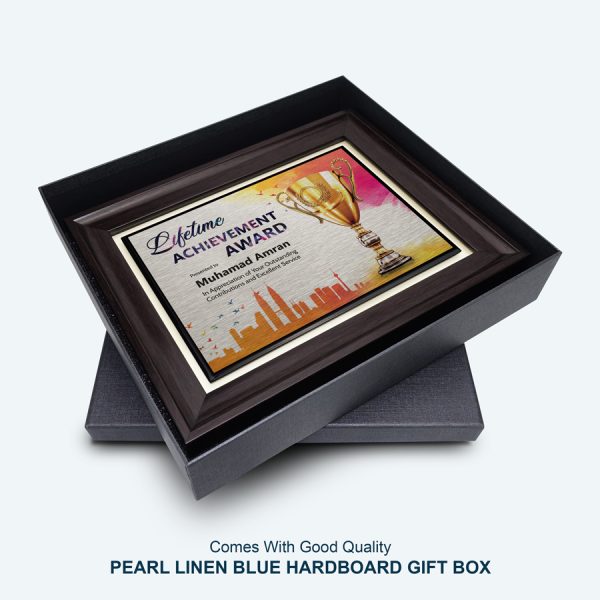 7" X 9" Lifetime Achievement Award - Image 4
