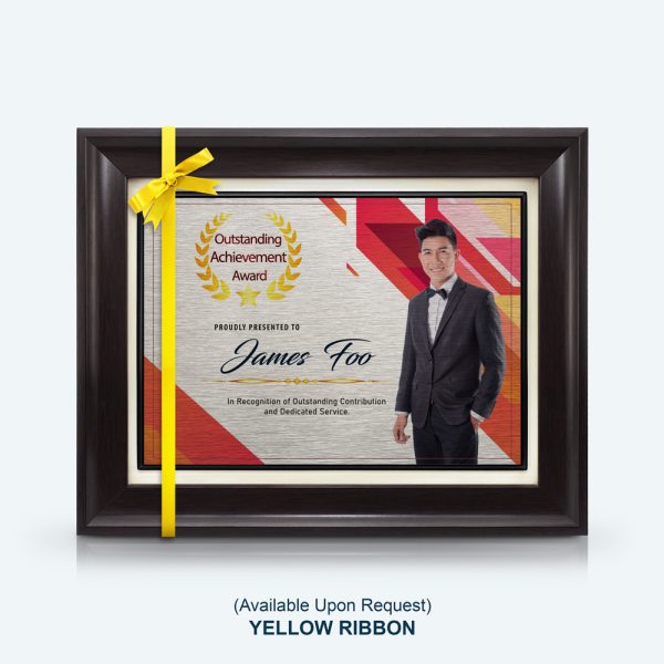 9" X 11" Outstanding Achievement Award Malaysia - Image 2