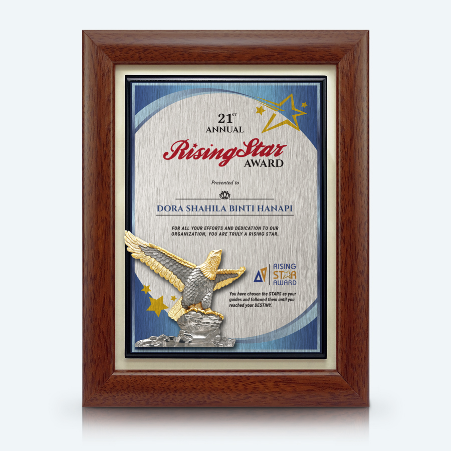 Employee Rising Star Award - Pewter Eagle