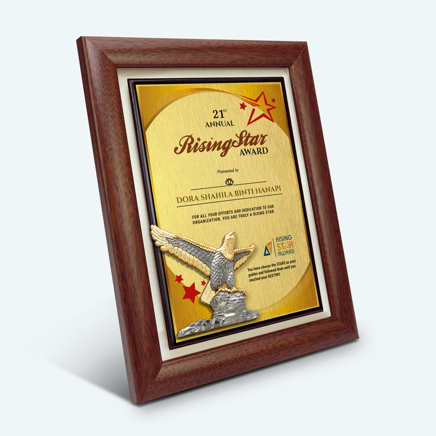 Employee Rising Star Award - Pewter Eagle - Image 3