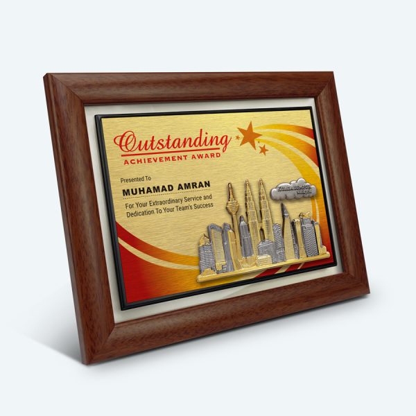 Outstanding Achievement - Pewter Kuala Lumpur Landmark (KL Landmark) - Image 2