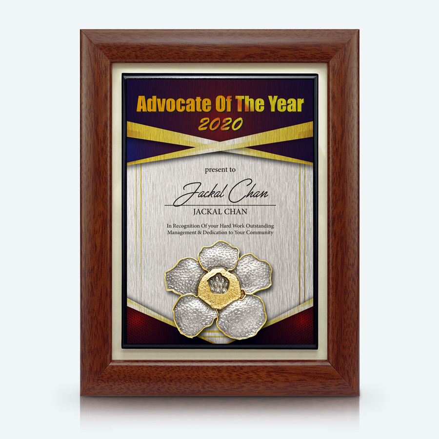 Recognition Of The Year - Pewter Rafflesia Flower