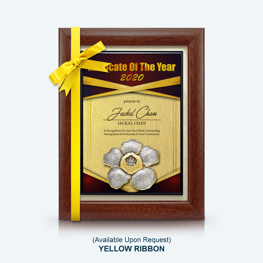 Recognition Of The Year - Pewter Rafflesia Flower - Image 3