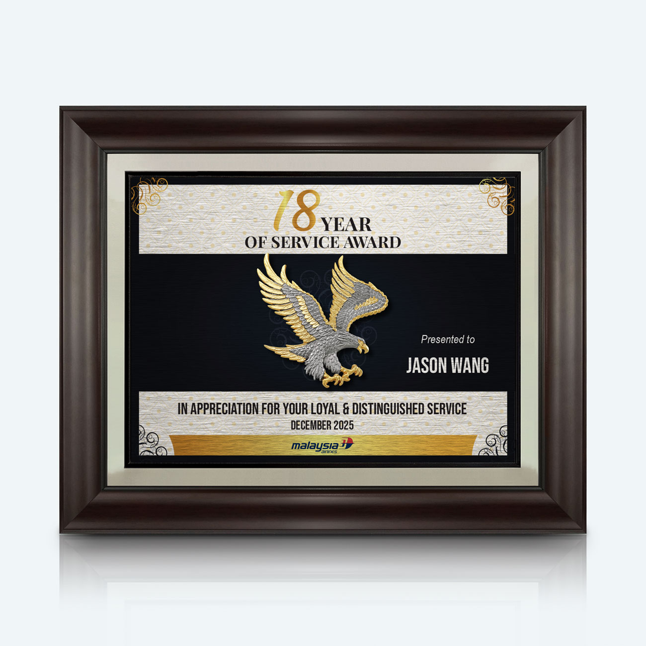 Appreciation Awards - Pewter Flying Eagle