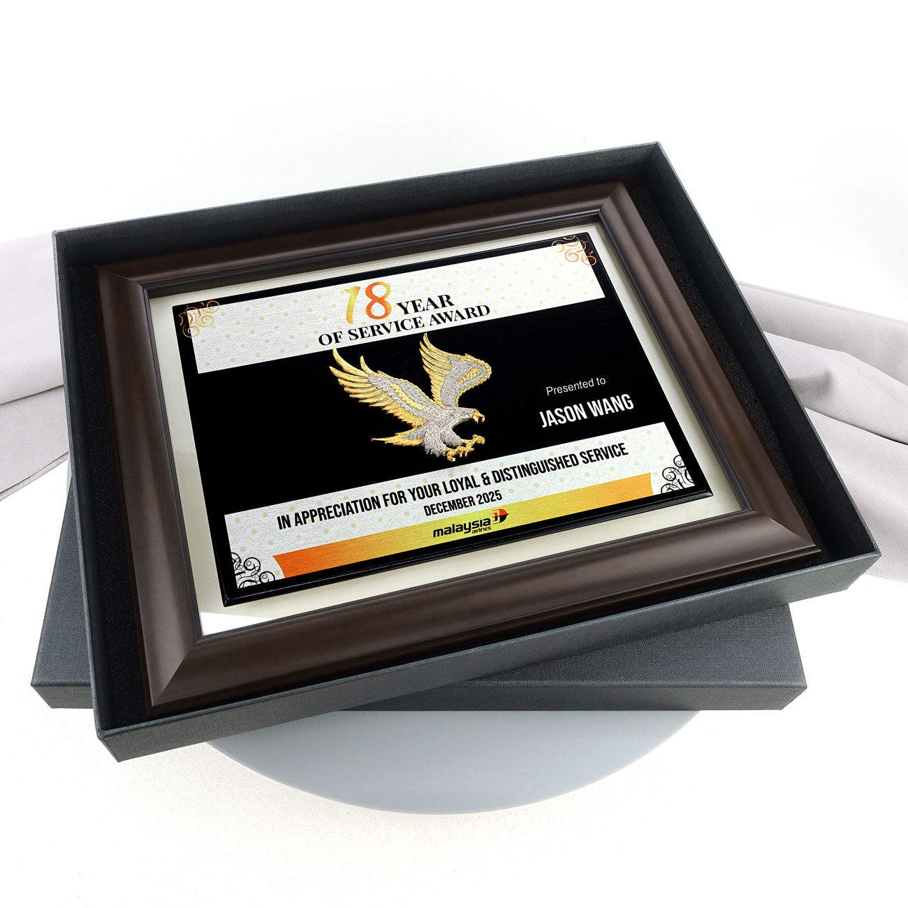 Appreciation Awards - Pewter Flying Eagle - Image 2