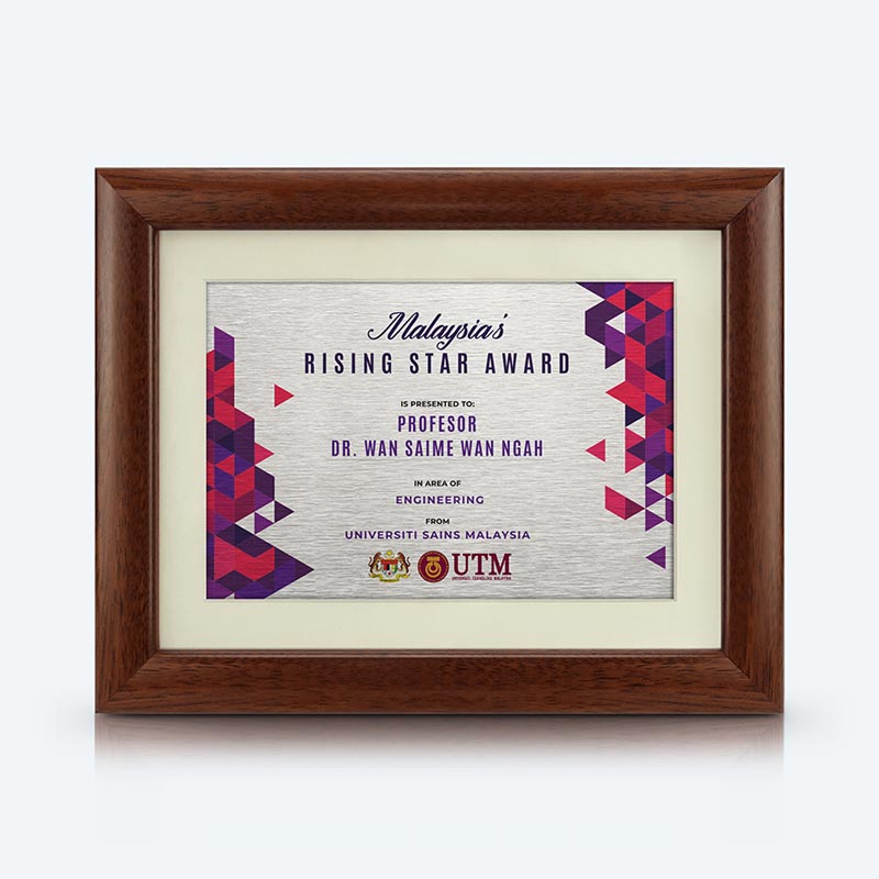 Solid Plaque With AW090