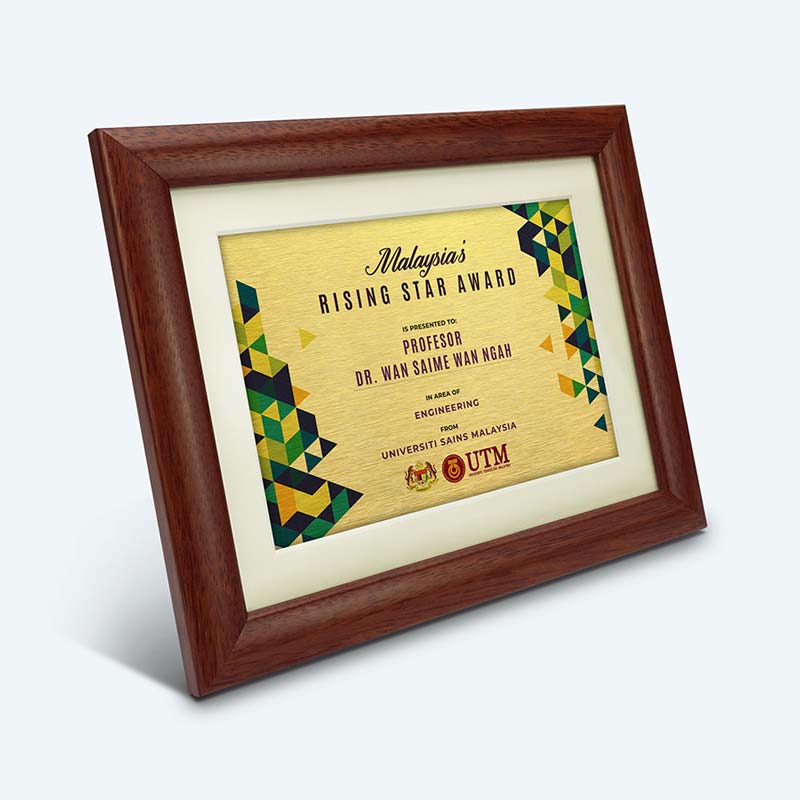 Solid Plaque With AW090 - Image 2
