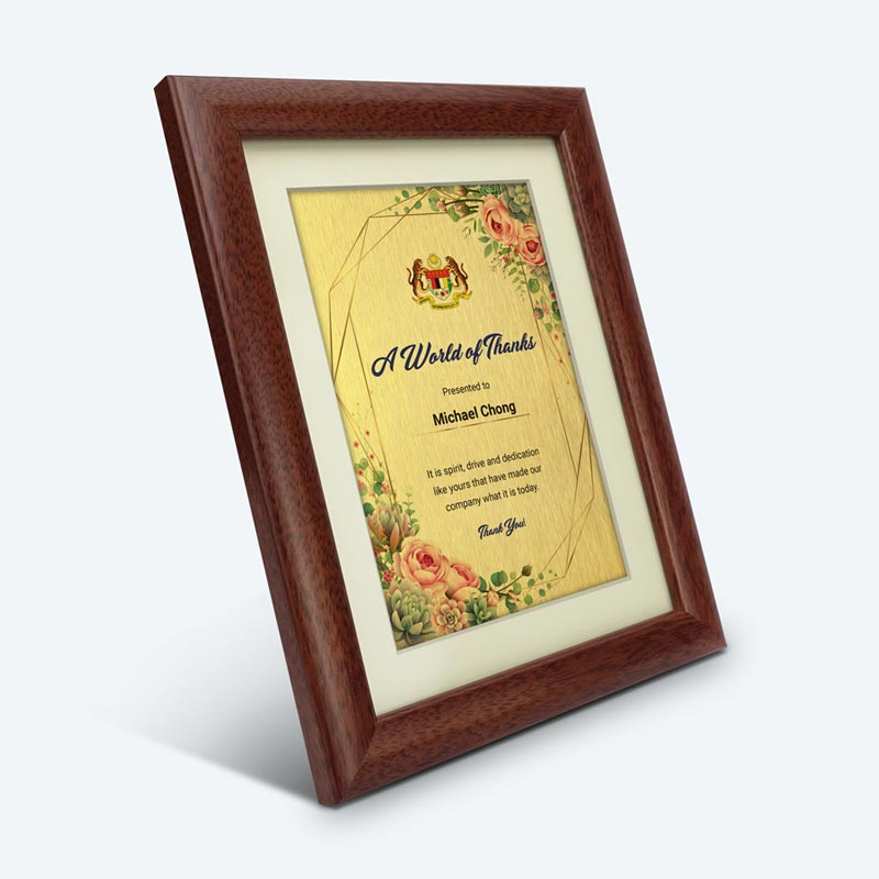 Solid Plaque With AW083 - Image 2