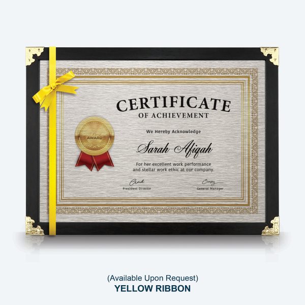 Personalized Certificate Dark Solid Frame for Unique-Occasions & Recognition Awards - Image 2