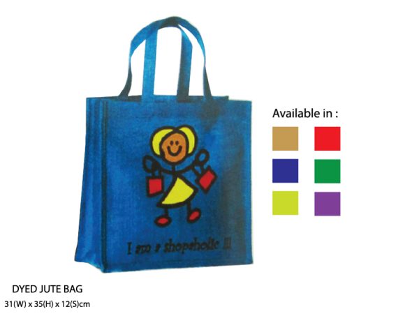 Dyed Jute Bag