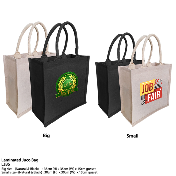 Laminated Juco Bag