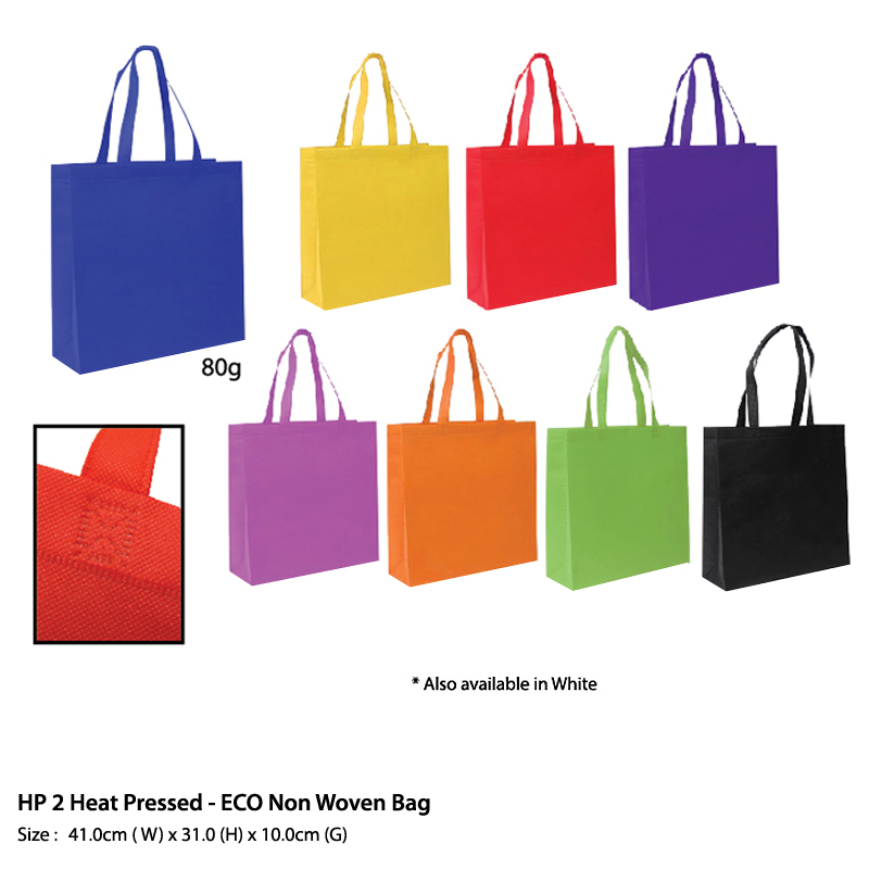 Heat Pressed Eco Non Woven Bag