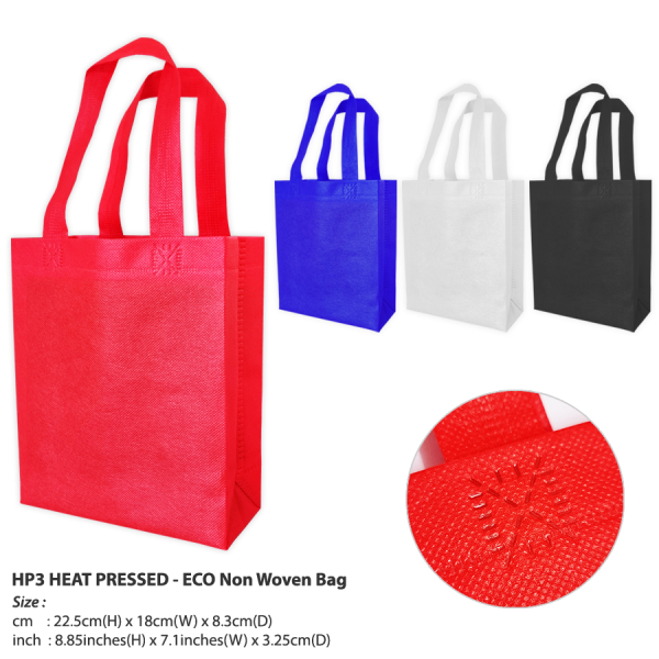 Heat Pressed - Non-Woven Bag