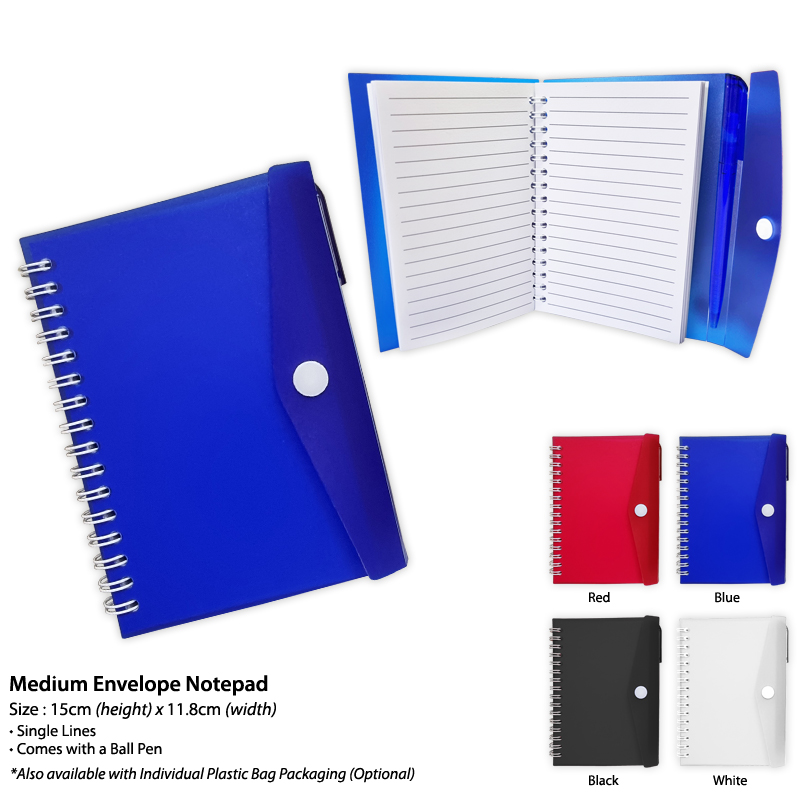 Medium Envelope Notepad
