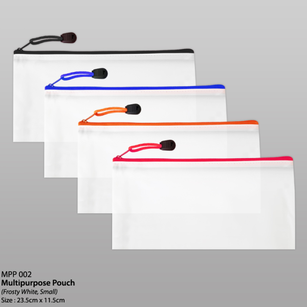 Multipurpose Pouch (Frosty White) Small