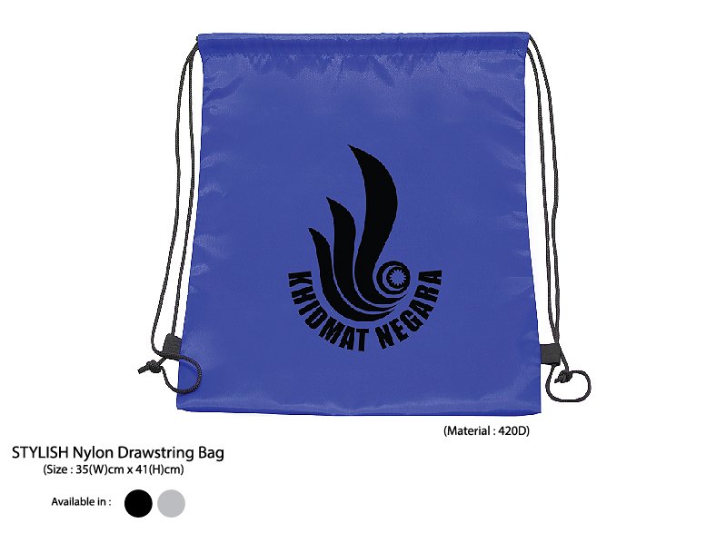 STYLISH Nylon Drawstring Bag