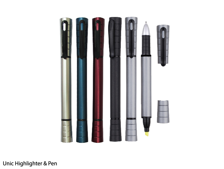 Unic Highlighter & Pen