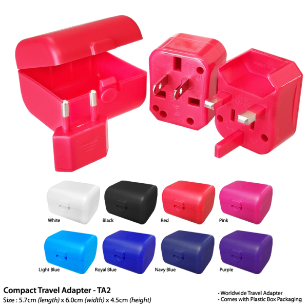 Compact Travel Adapter