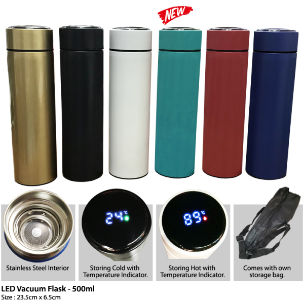 LED Vacuum Flask