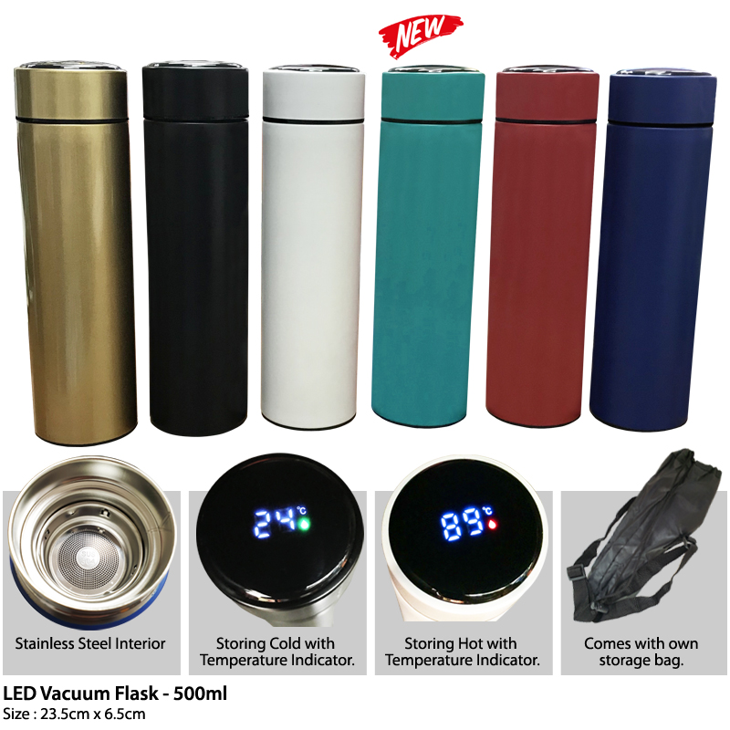 LED Vacuum Flask