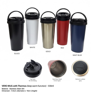 Vero Mug with Thermos (530ml)