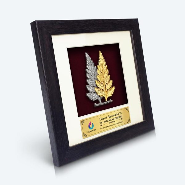Cenderamata Paku Pakis Pewter Eksklusif