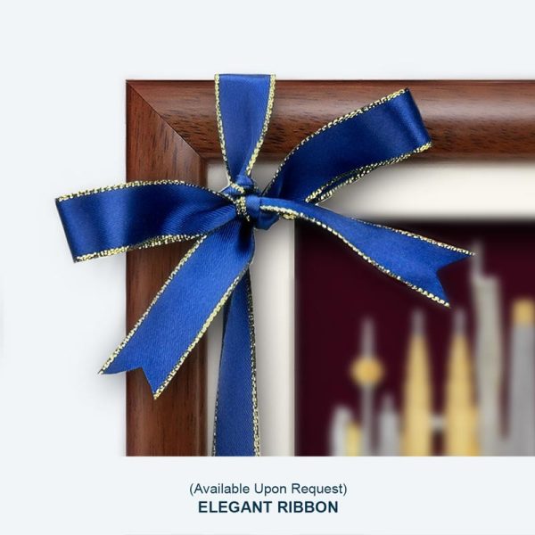Reben hiasan pada bingkai hadiah premium