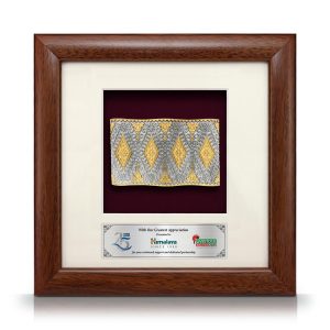 Cenderamata pewter Songket tradisional Malaysia