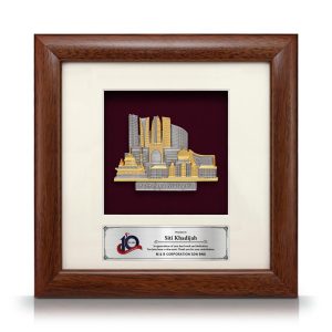 Cenderamata pewter Mercu Tanda Putrajaya eksklusif