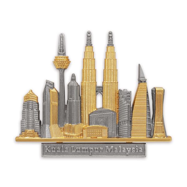 Cenderamata pewter mercu tanda Kuala Lumpur ikonik