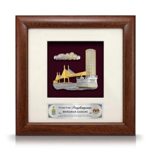 Cenderamata pewter Mercu Tanda Penang eksklusif