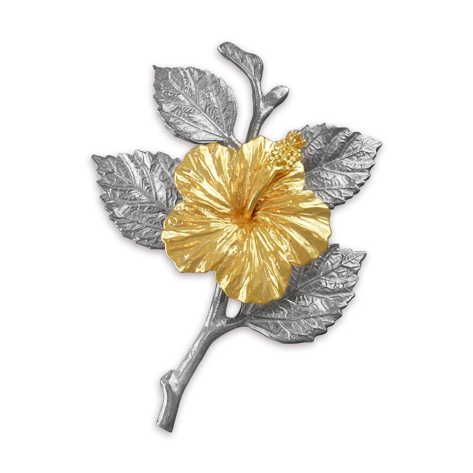 Cenderamata pewter Bunga Raya eksklusif