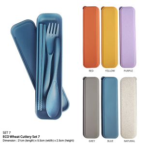 ECO Wheat Cutlery Set 7