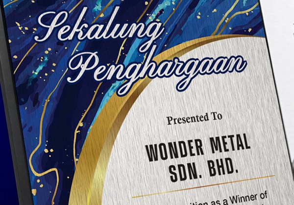 Vertical 7" x 9" Songket Plaque - Image 3