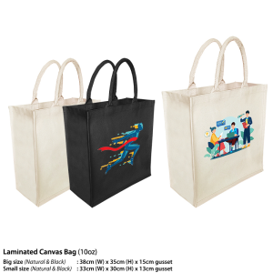 Laminated Canvas Bag 10oz