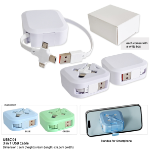 3 in 1 USB Cable