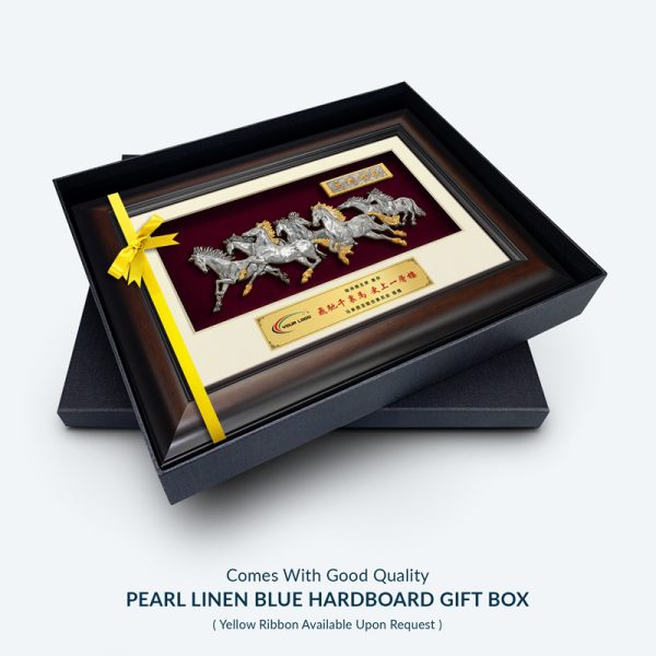 8.5" x 12" VIP Frame with Gold Plated Pewter : Eight Horses - Pembekal ...