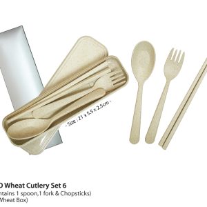 ECO Wheat Cutlery Set 6